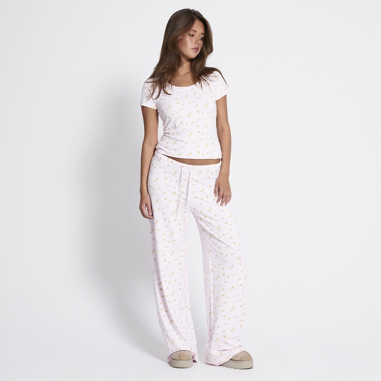 Loose soft pants "Holly Printed"